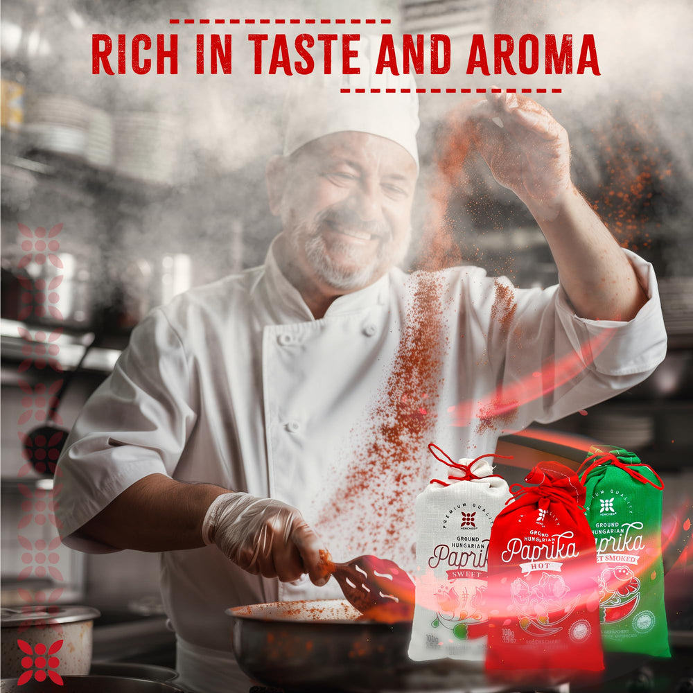 Hencher sweet smoked paprika on toast adding smoky flavor