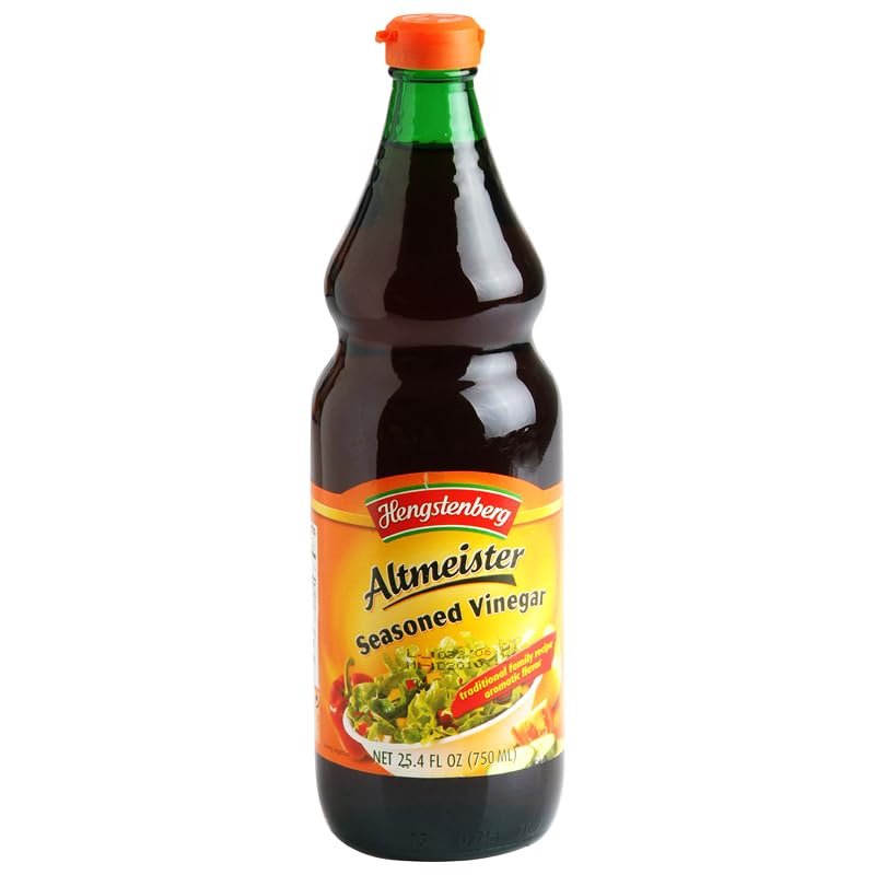 Hengstenberg Altmeister close-up label highlighting seasoning and easy identification