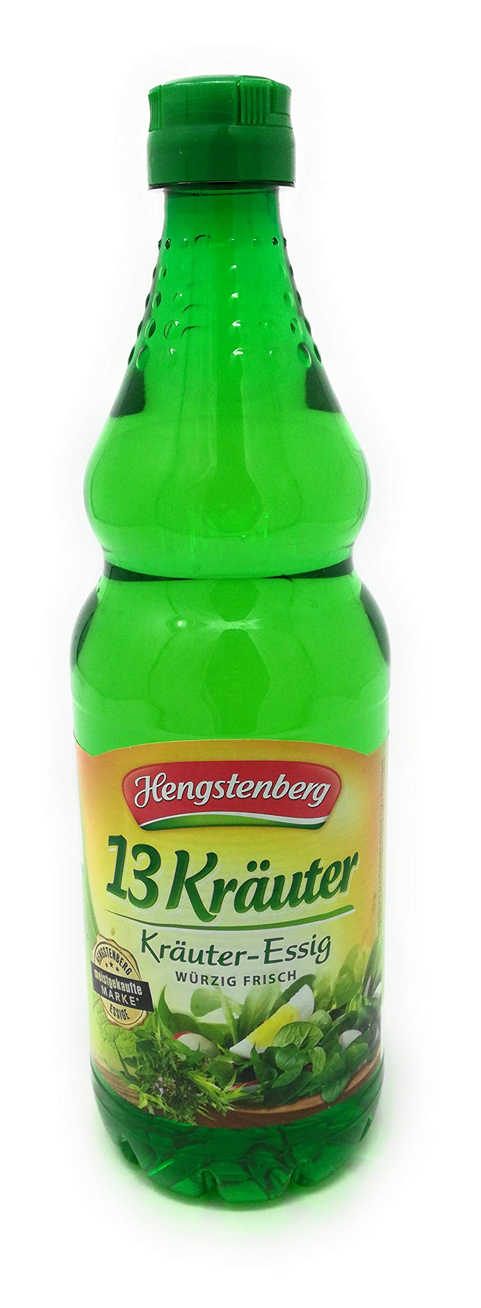 Hengstenberg bottle front view showing label and herb blend benefit