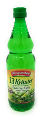 Hengstenberg bottle front view showing label and herb blend benefit