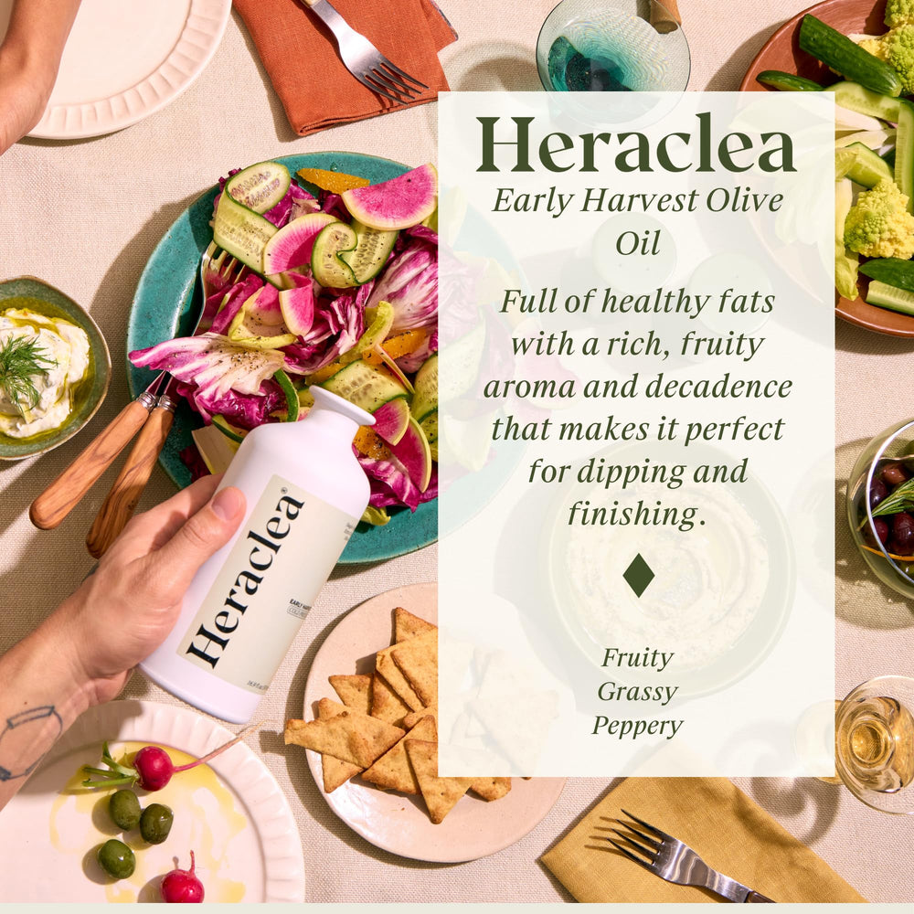 Heraclea label close-up highlighting PDO Memecik origin and quality