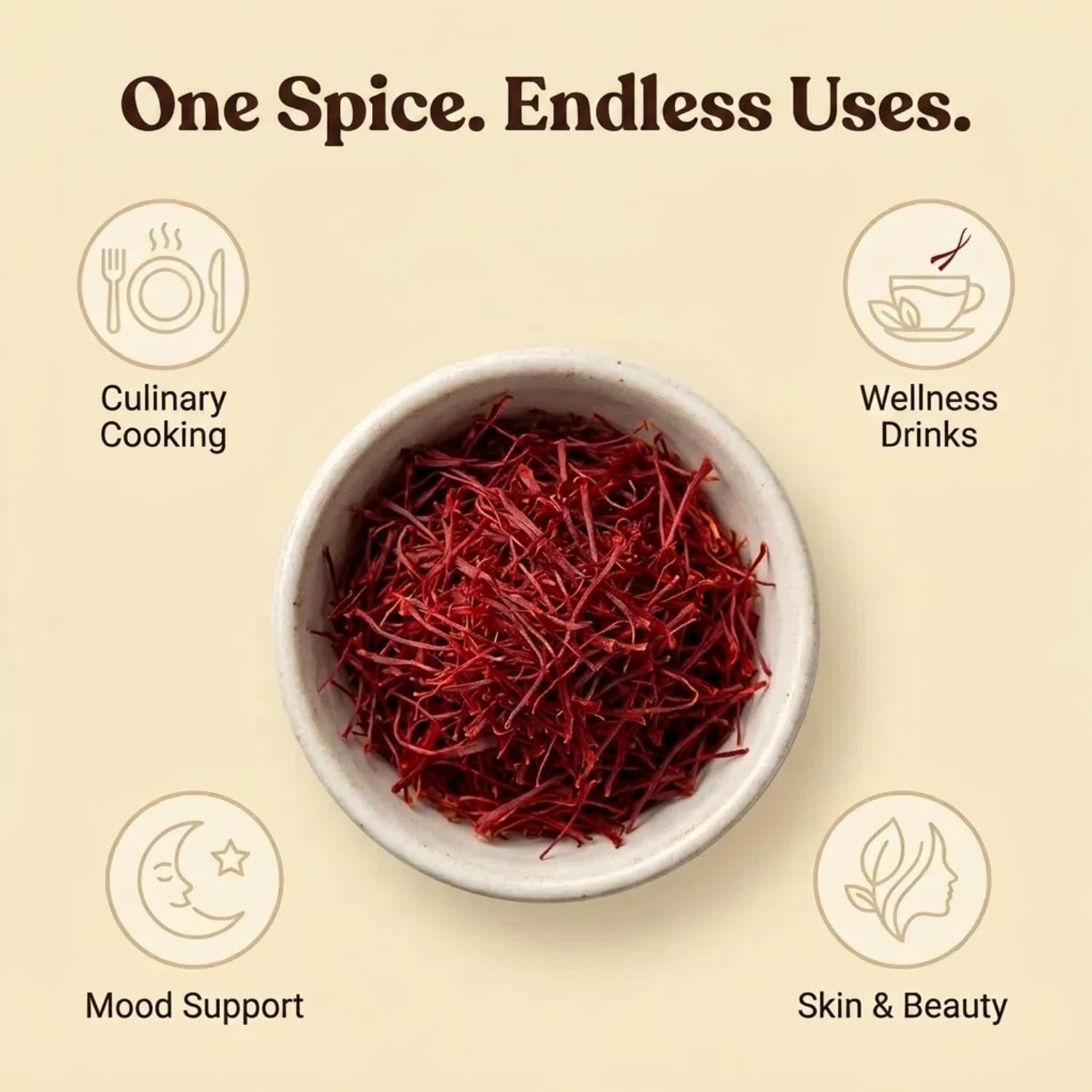 HERATI saffron used in paella delivering vibrant color and enhanced flavor