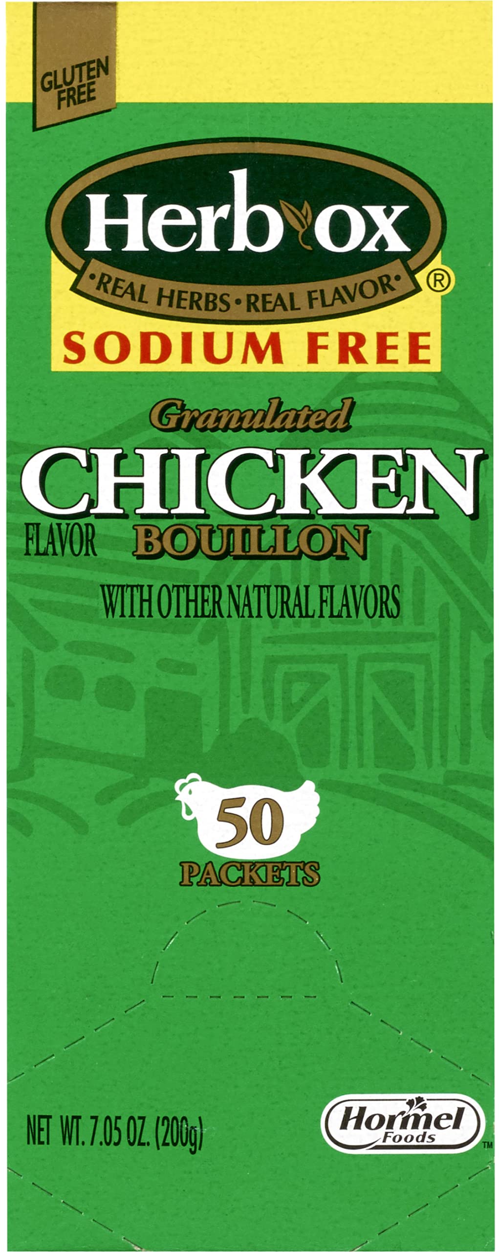 Herb-Ox close-up of individual beef and chicken packets highlighting easy portioning