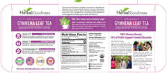 Herbal Goodness brewed cup steaming hot emphasizing calming, caffeine-free benefit