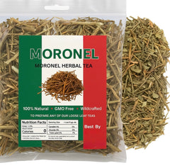 Herbalista Moronel front packaging showing resealable bag and clear label for fresh brewing