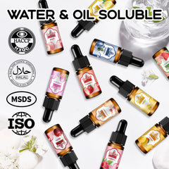 Herbeklab cotton candy flavor bottle closeup highlighting sweet aroma for desserts