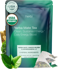 herbl front box packaging showing organic labeling and clean design for trust