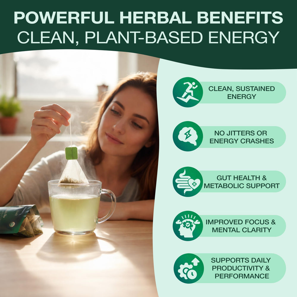 herbl loose blend texture with herbs visible for natural flavor transparency