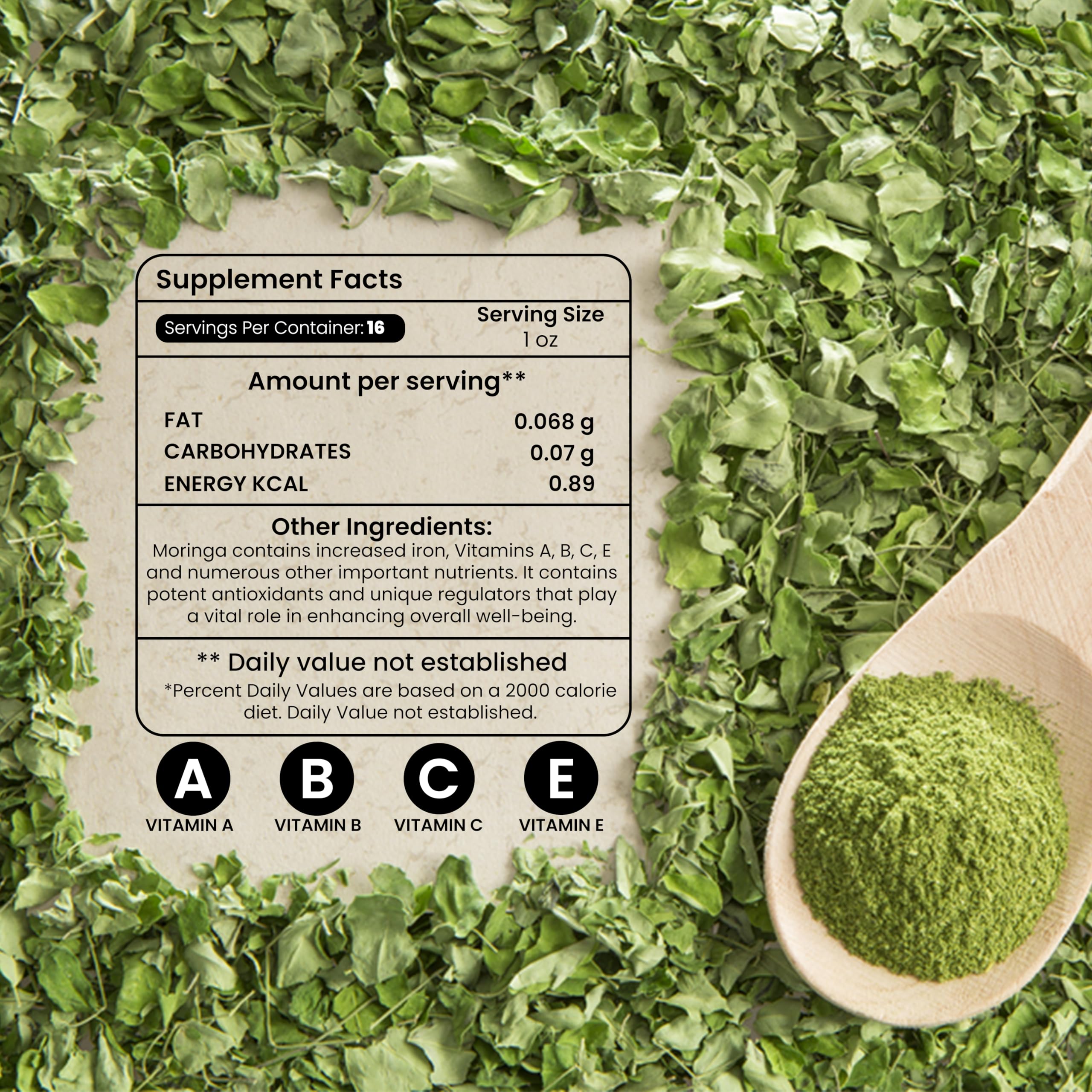 HERBOGANIC label close-up highlighting ingredients and clear product information