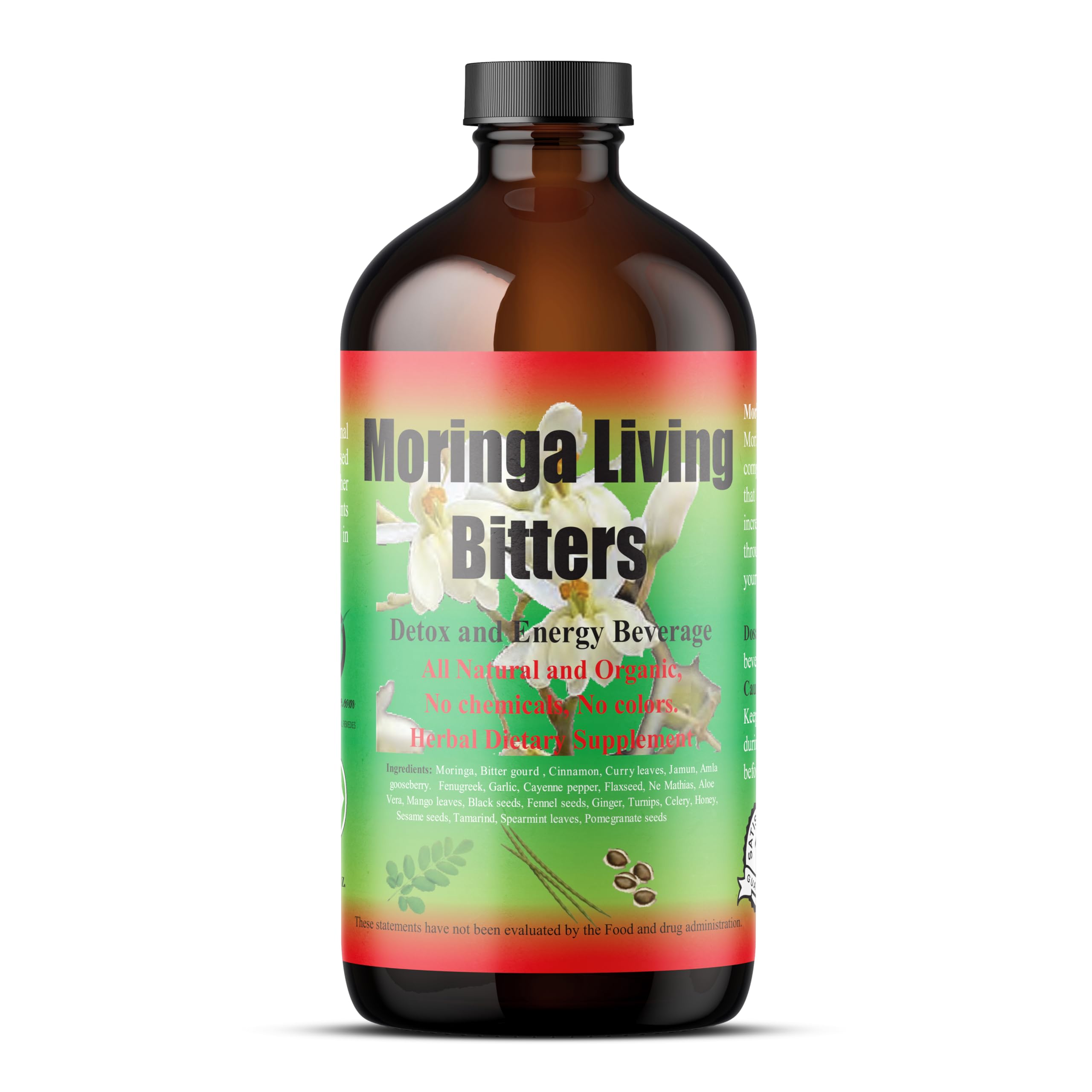 HERBOGANIC front packaging showing 16oz bottle and branding benefit convenience