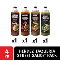 Herdez habanero bottle close-up highlighting vibrant color and bold heat