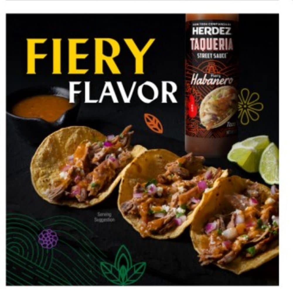 Herdez variety sauces drizzled on tacos illustrating flavor variety for guests
