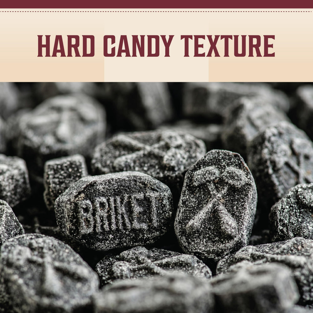 Hermann the German edge detail close-up showing candy finish and slow-dissolve enjoyment benefit