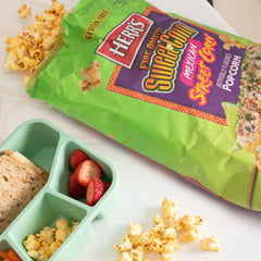 Herr's side label showing nutrition and ingredients for informed snack choices
