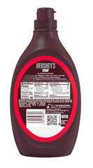 HERSHEY'S caramel bottle front displaying buttery syrup for sweets