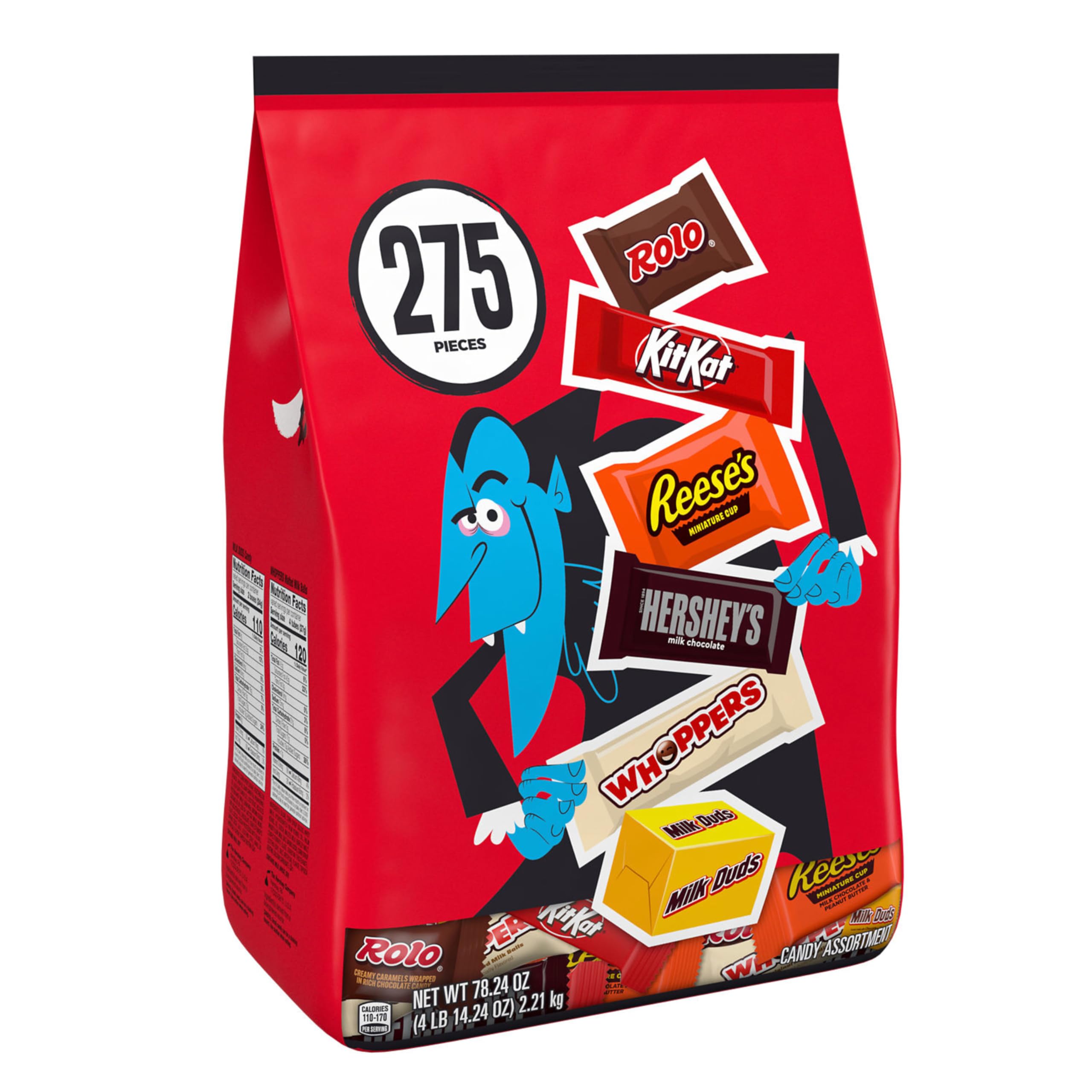 HERSHEY'S closeup of individual wrappers preserving freshness and hygiene