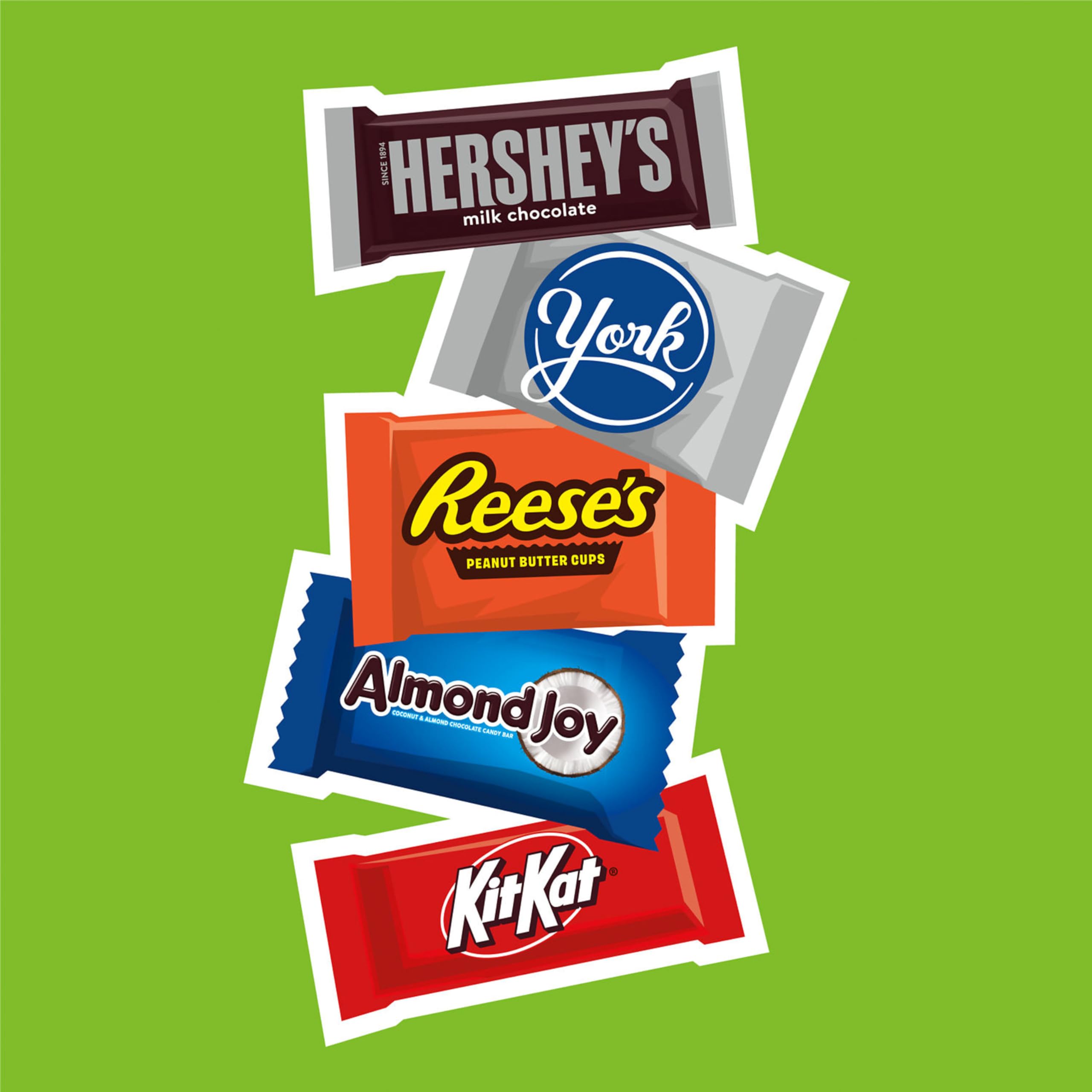 HERSHEY'S assortment in an office breakroom bowl illustrating workplace sharing convenience