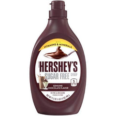 HERSHEY'S bottle front view showing label and easy-pour benefit