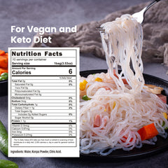 Hethstia noodles plated with tomato sauce showing convenient low‑carb meal benefit