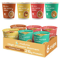 Hethstia front packaging of 6-pack showing variety and convenience