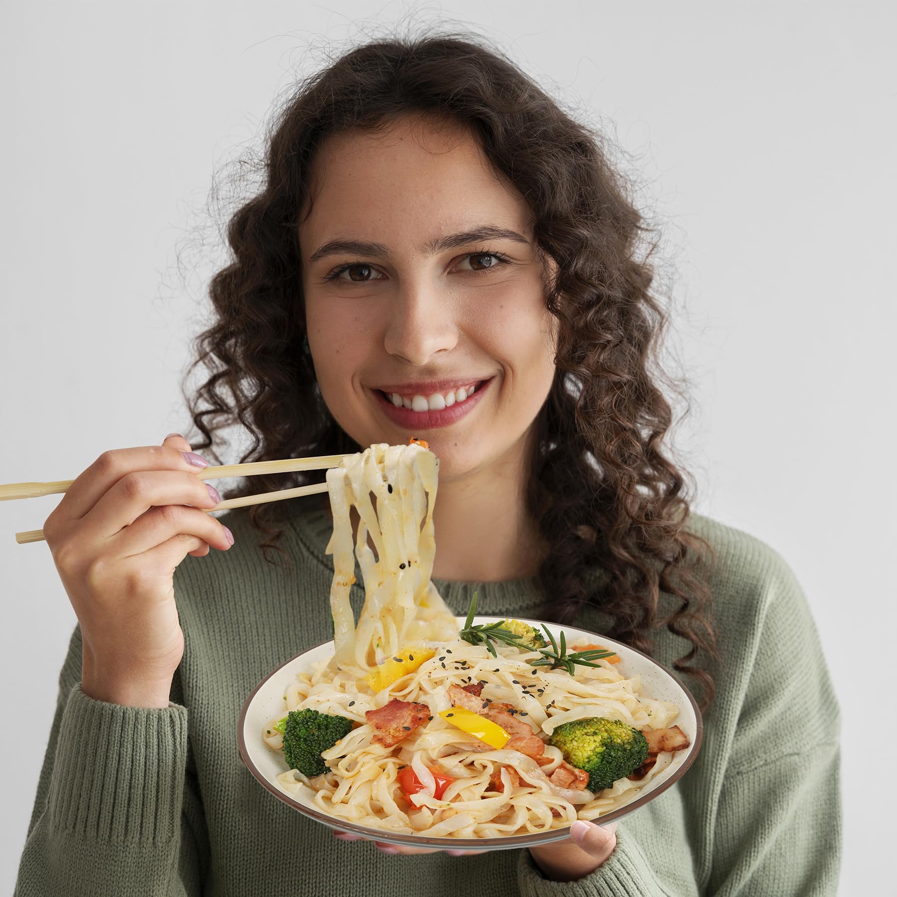 Hethstia pantry storage showing ready-to-use konjac noodles for quick meals
