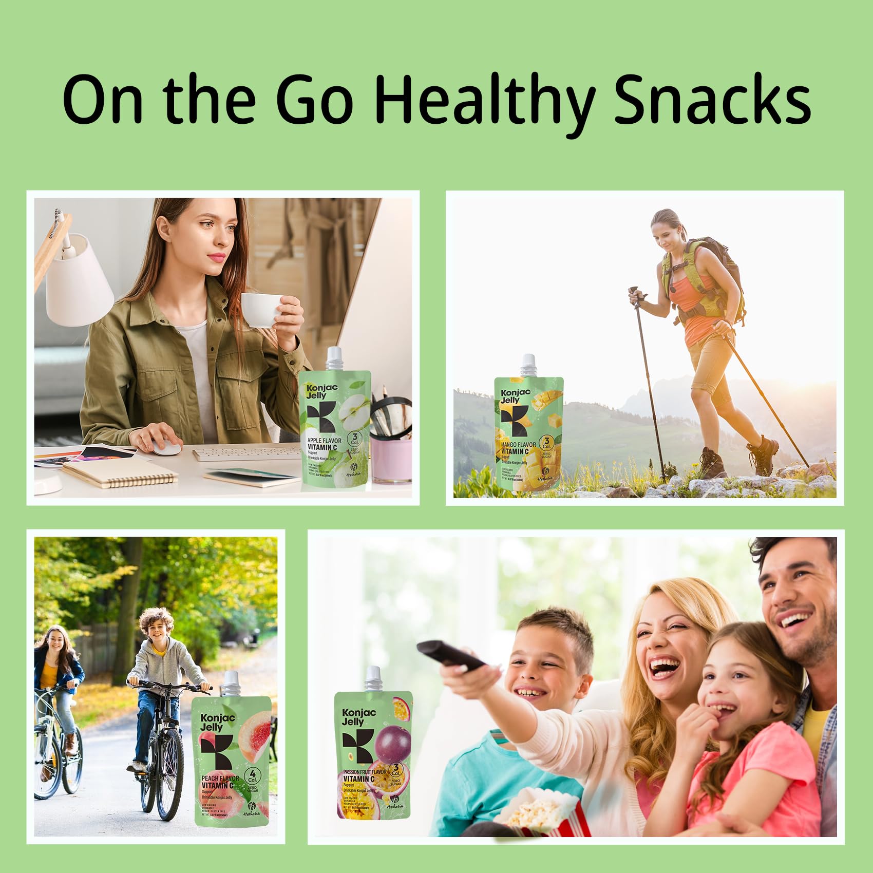 Hethstia pouch on picnic blanket showing travel-friendly healthy snack