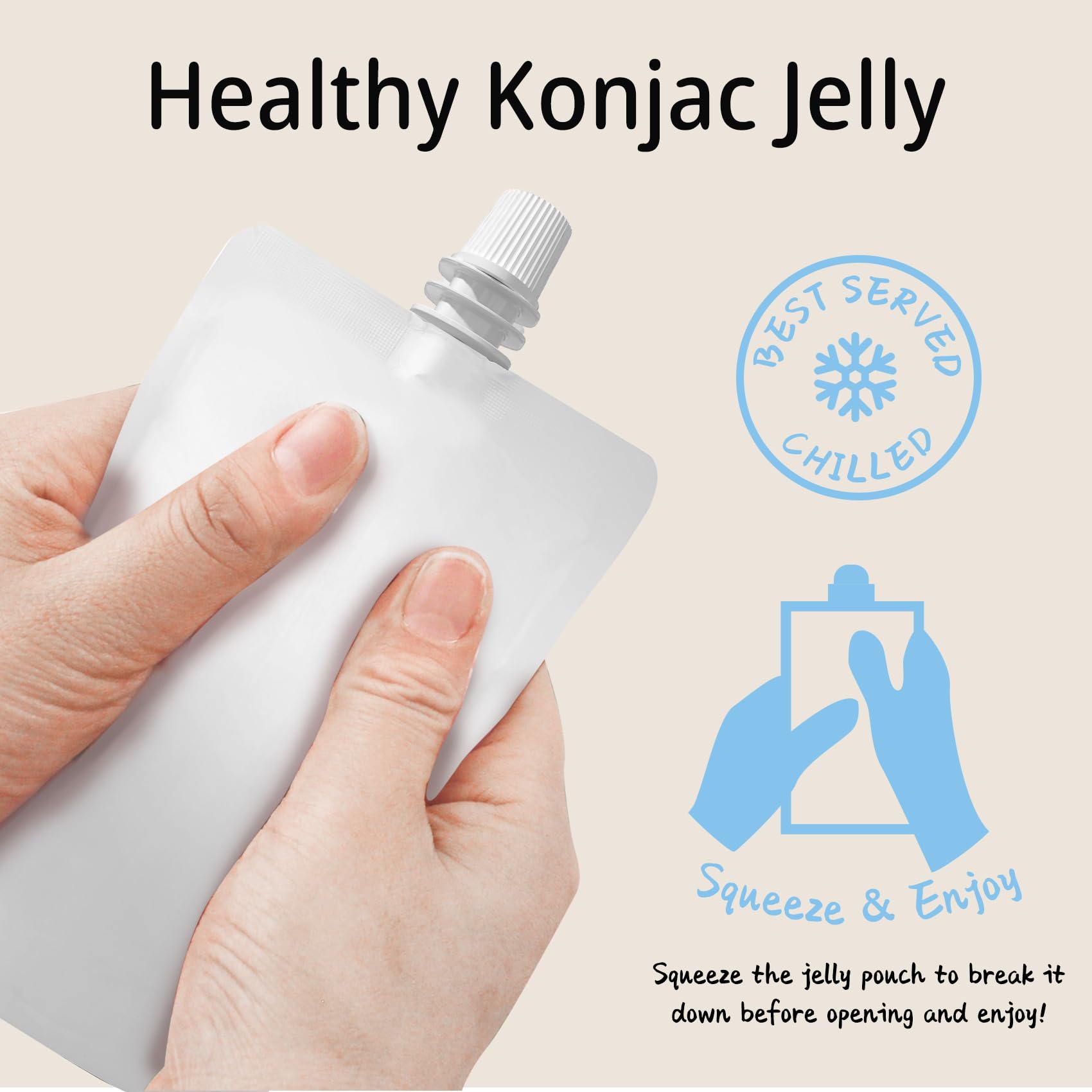 Hethstia pouch placed in lunchbox offering a healthy snack option