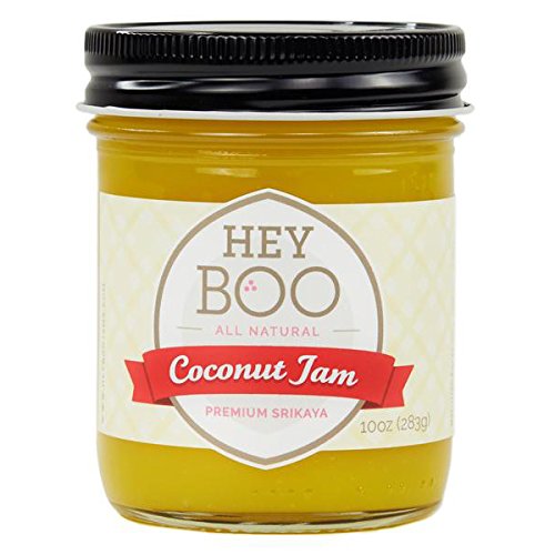 Hey Boo coconut jam spread on toast showcasing rich coconut flavor on breakfast