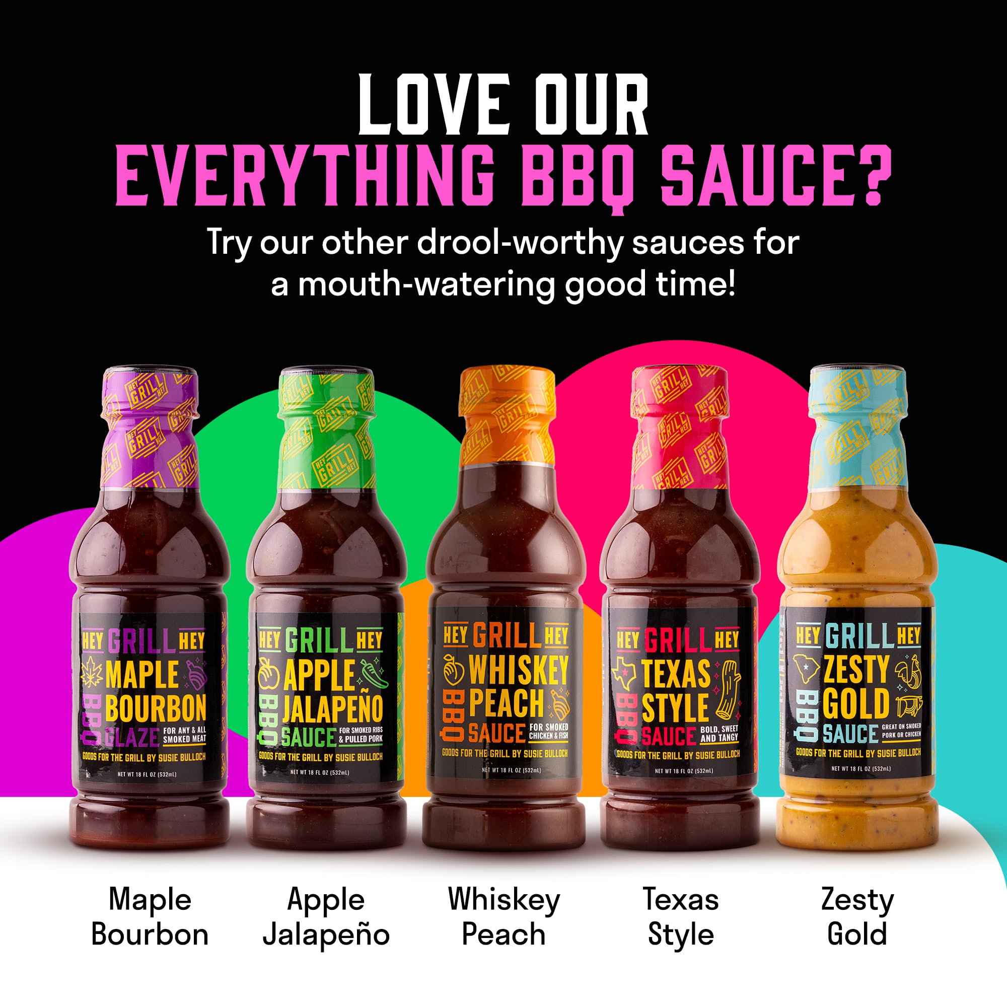 Hey Grill Hey in backyard scene enhancing meals with bold crowd-pleasing flavor