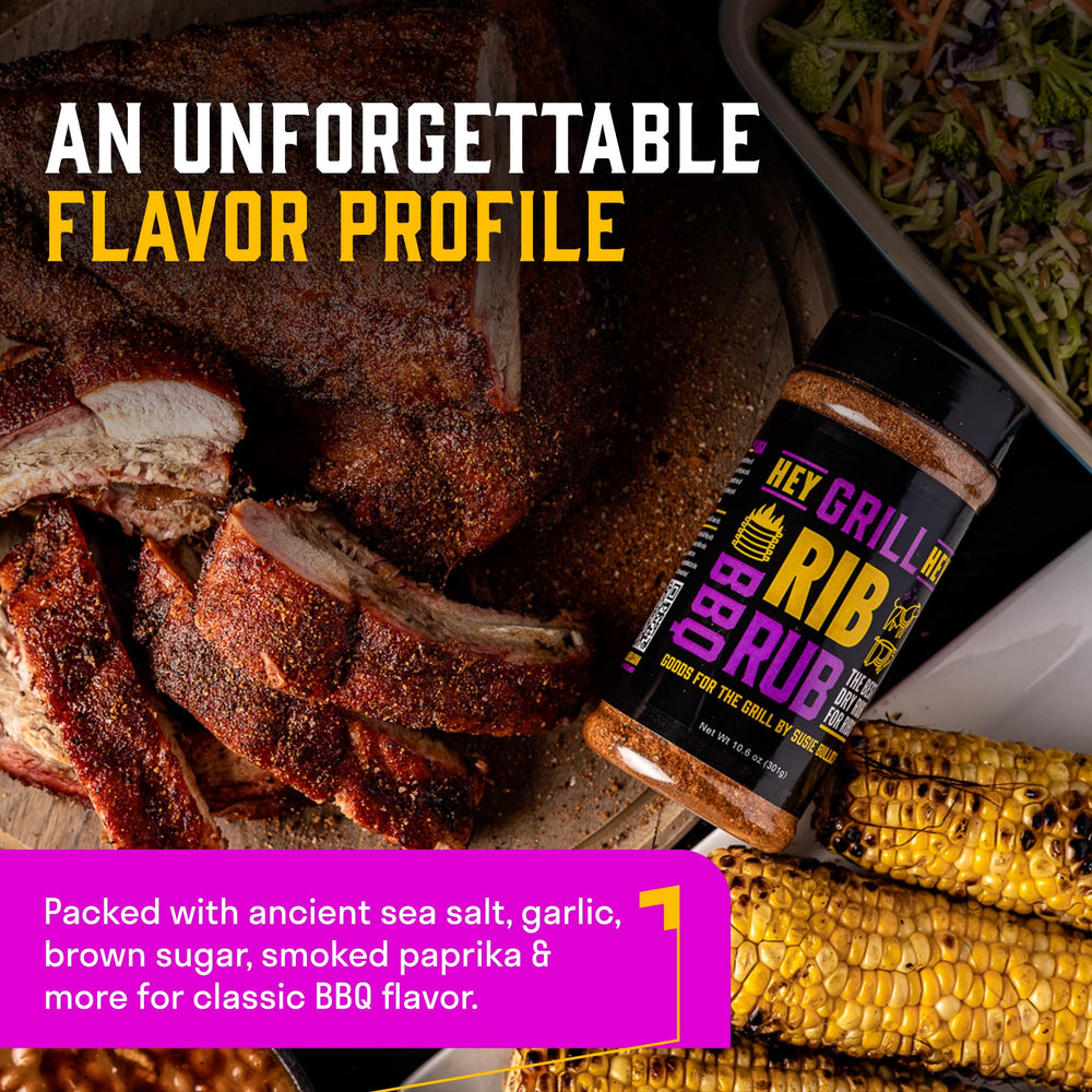 Hey Grill Hey label with award emblem highlighting judged quality and trust
