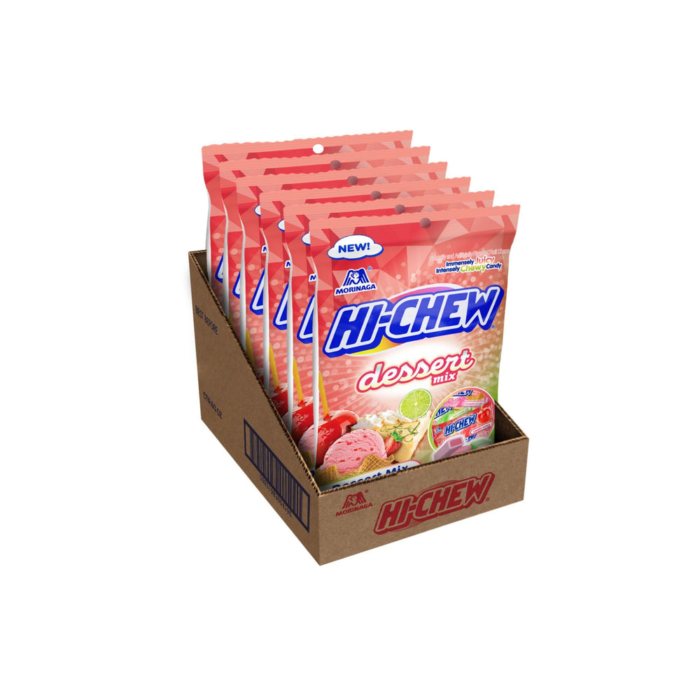 HI-CHEW apple chew close-up showing soft texture and rich flavor release