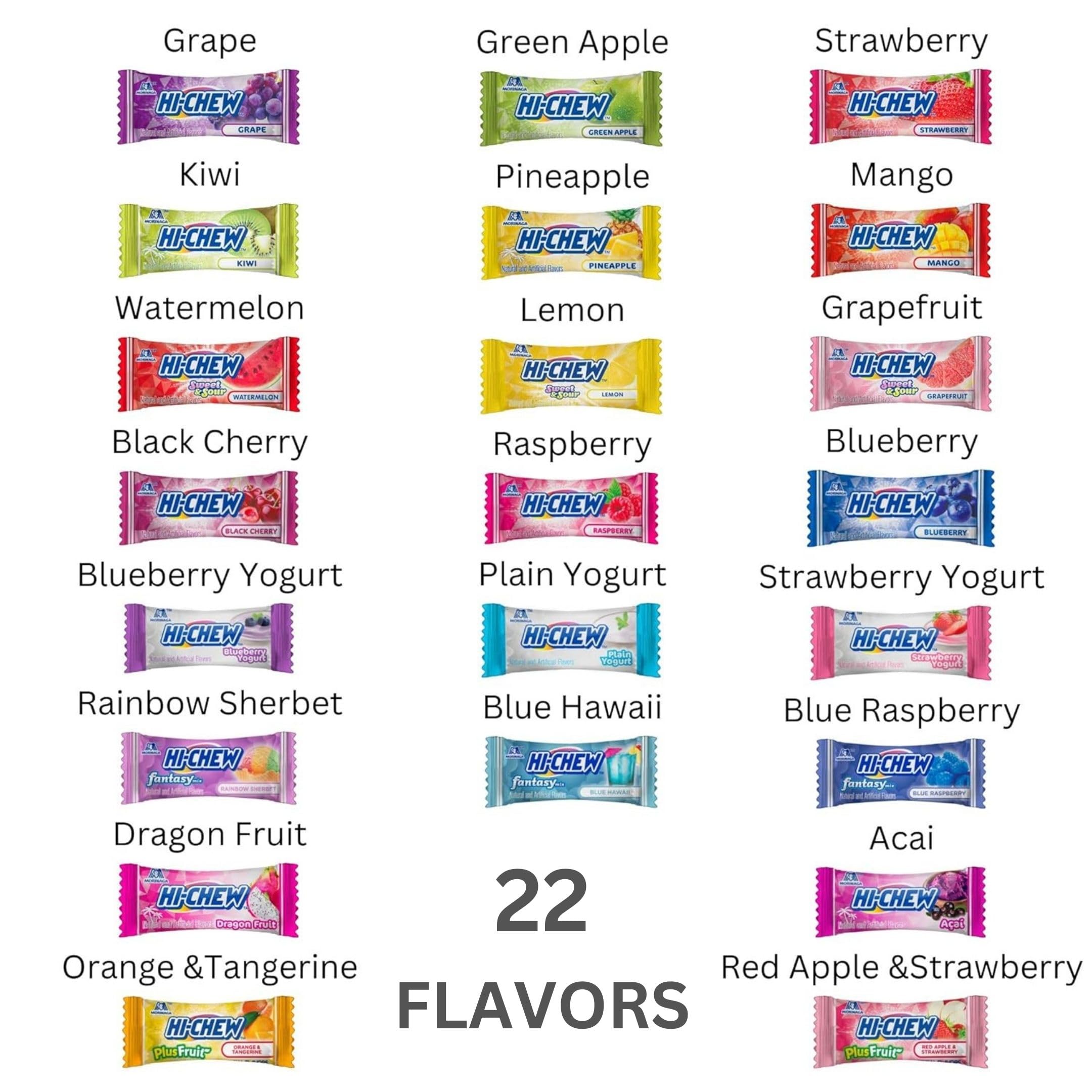 HI-CHEW close-up of soft chews revealing double-layer texture benefit