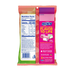 HI-CHEW open bag with individually wrapped pieces and visible candies for easy sharing