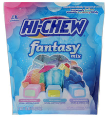 HI-CHEW front pack showing colorful candies and convenient sharing