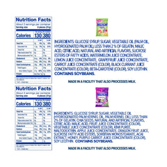 HI-CHEW assorted flavors spread out to highlight variety and choice