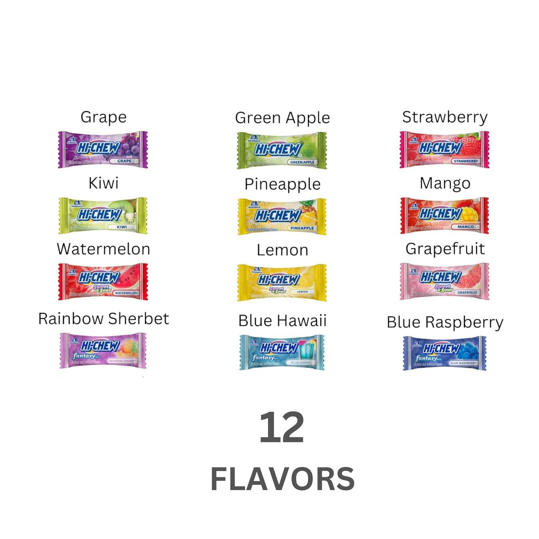 HI-CHEW individually wrapped chew highlighting portability and freshness