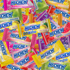 HI-CHEW in a serving bowl at a party showing colorful variety for guests