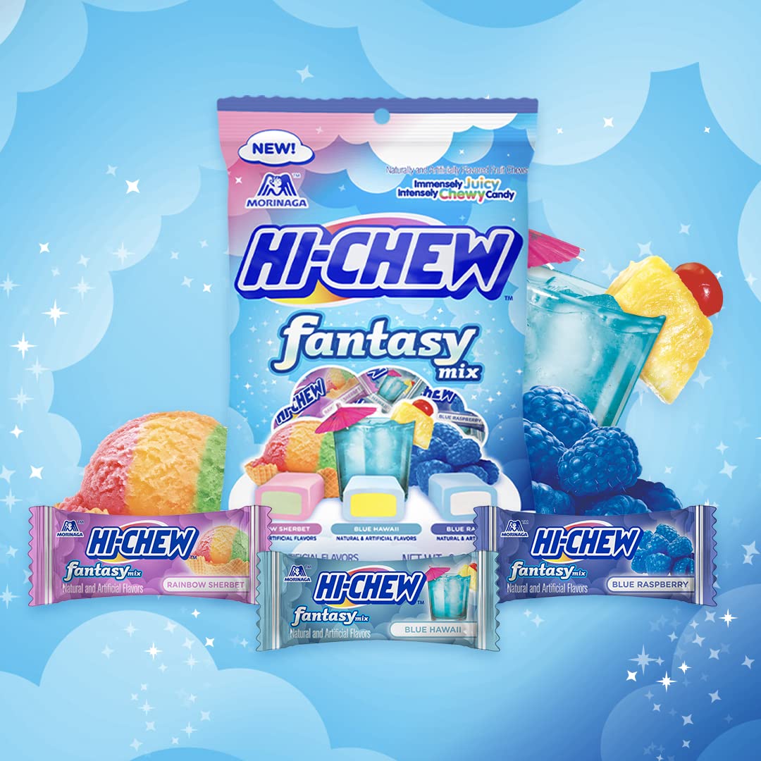 HI-CHEW on a snack table at a party highlighting social sharing appeal