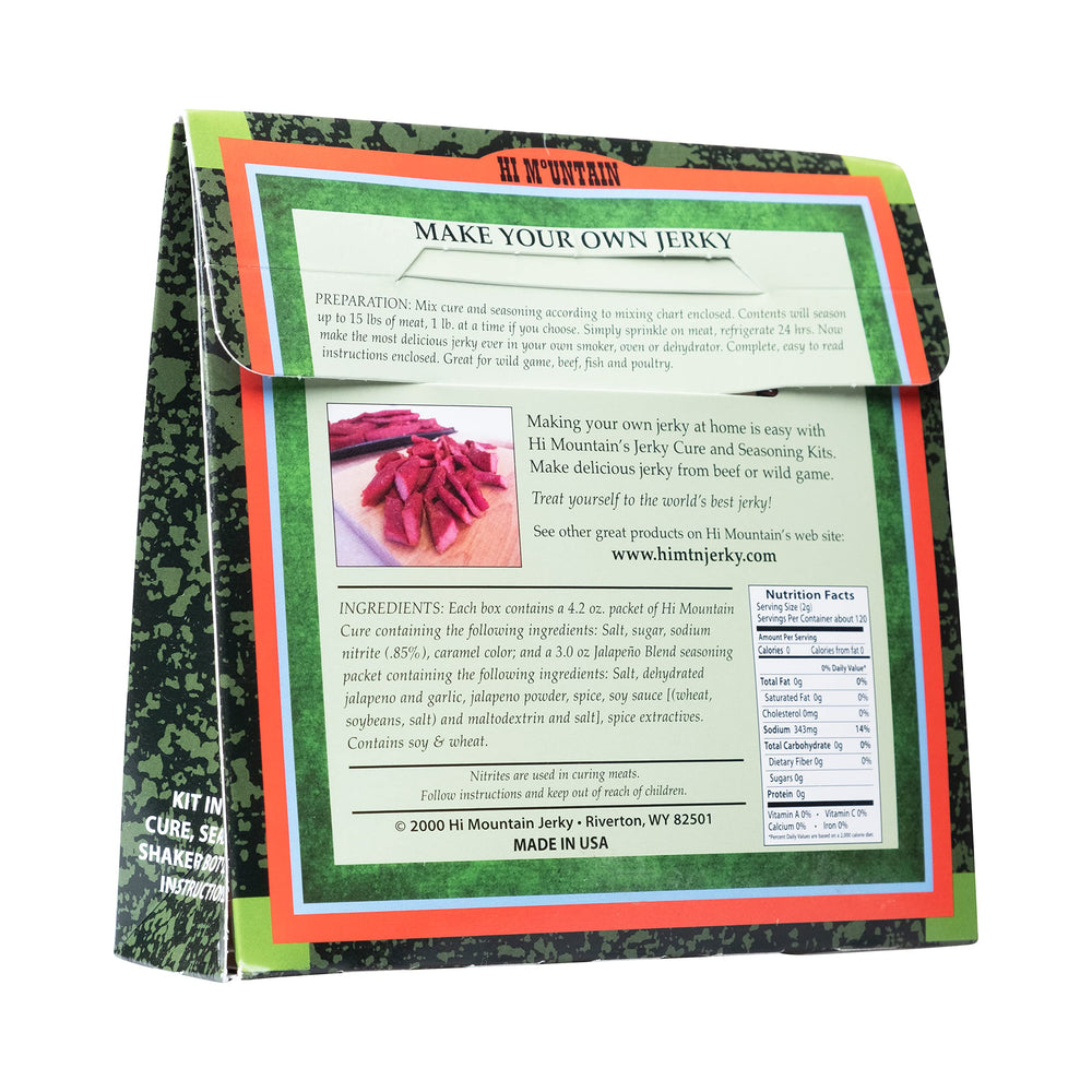 Hi Mountain batch prep with spices demonstrating easy home jerky making