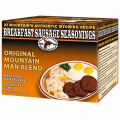 Hi Mountain front packaging showing ORIGINAL MOUNTAIN MAN and seasoning benefit