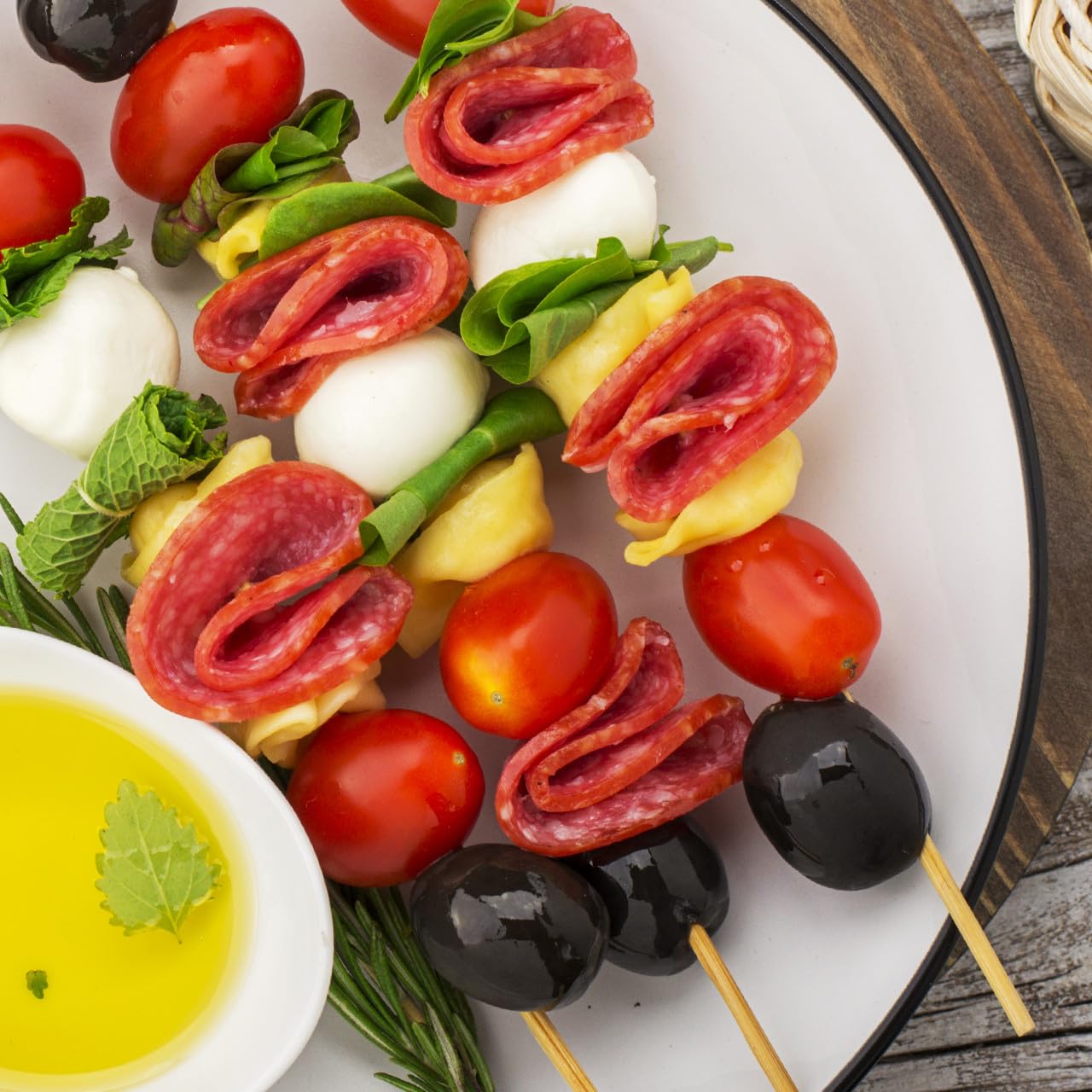 Hi Mountain summer sausage served on board in lifestyle scene ideal for gifting