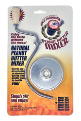 HIC Kitchen Grandpa Witmer front view showing lid and handle, keeps mixing mess-free
