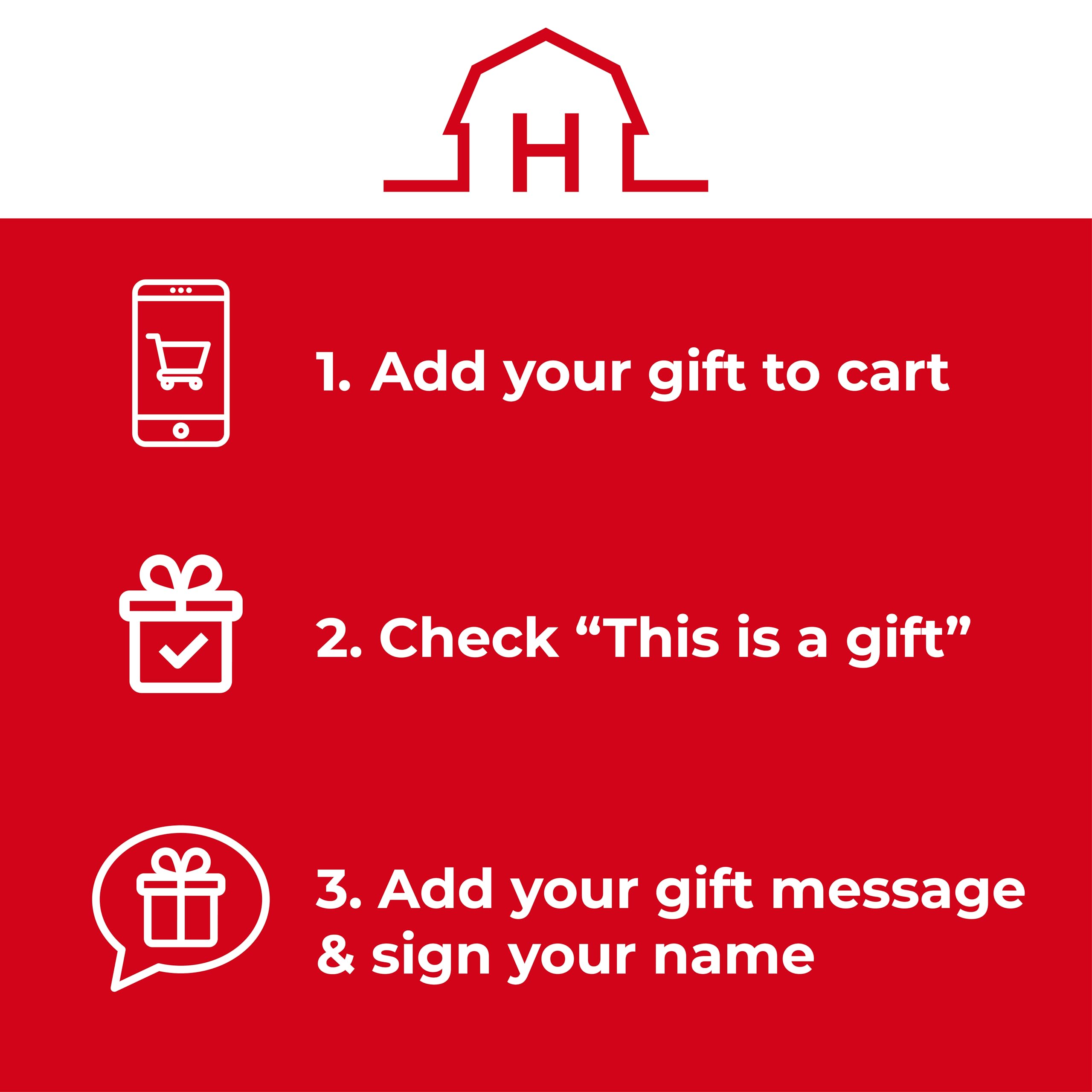 Hickory Farms gift box in a lifestyle scene conveying thoughtful, ready-to-give appeal
