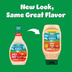 Hidden Valley close-up texture showing creamy ranch with visible spices for rich flavor