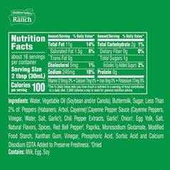 Hidden Valley spicy ranch used as a dip with vegetables showing snack versatility