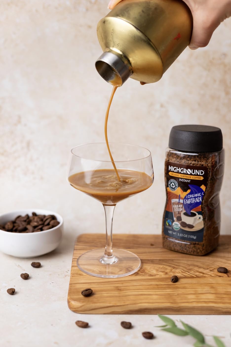 Highground in a travel kit bag illustrating portable, on-the-go coffee solutions