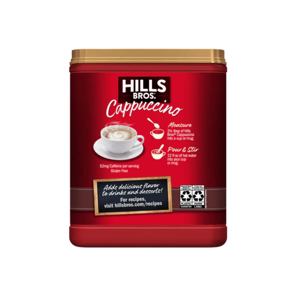 Hills Bros close-up of chocolate swirl highlighting rich mocha flavor benefit