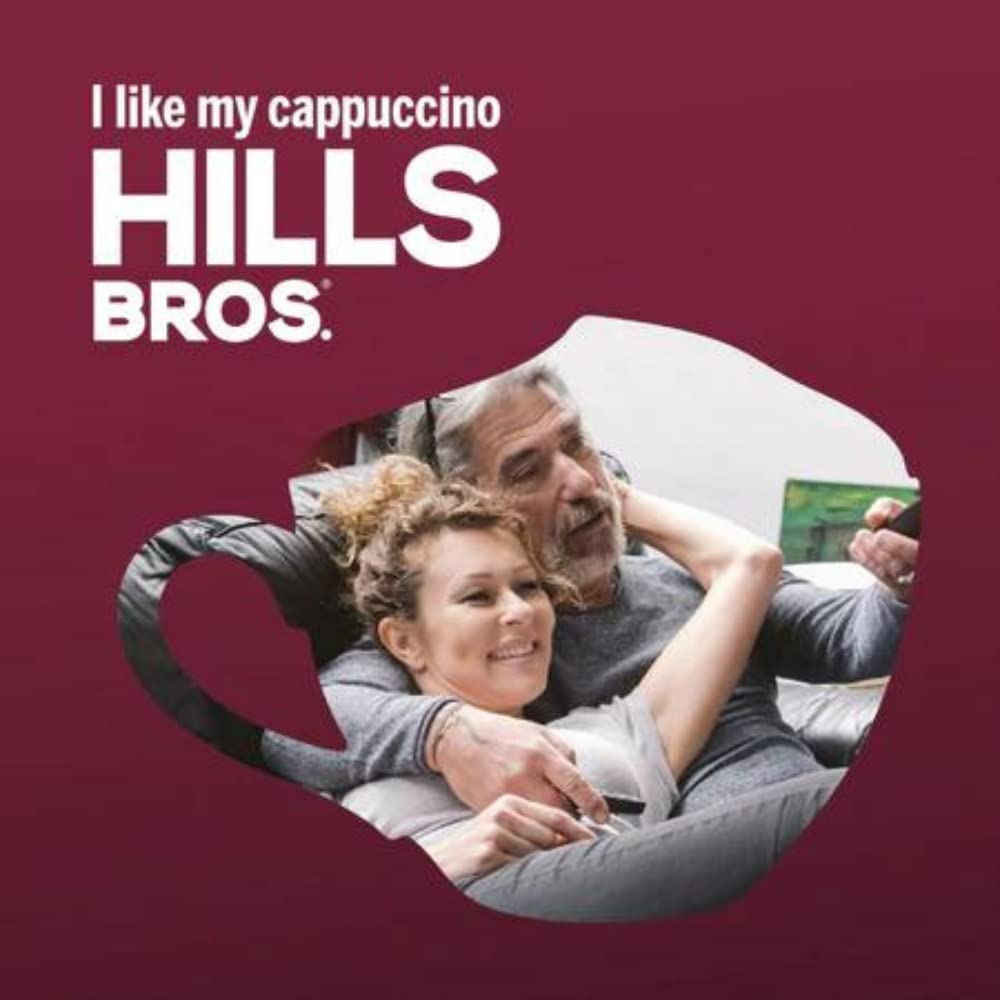 Hills Bros three-pack arranged to show value and ready supply benefit