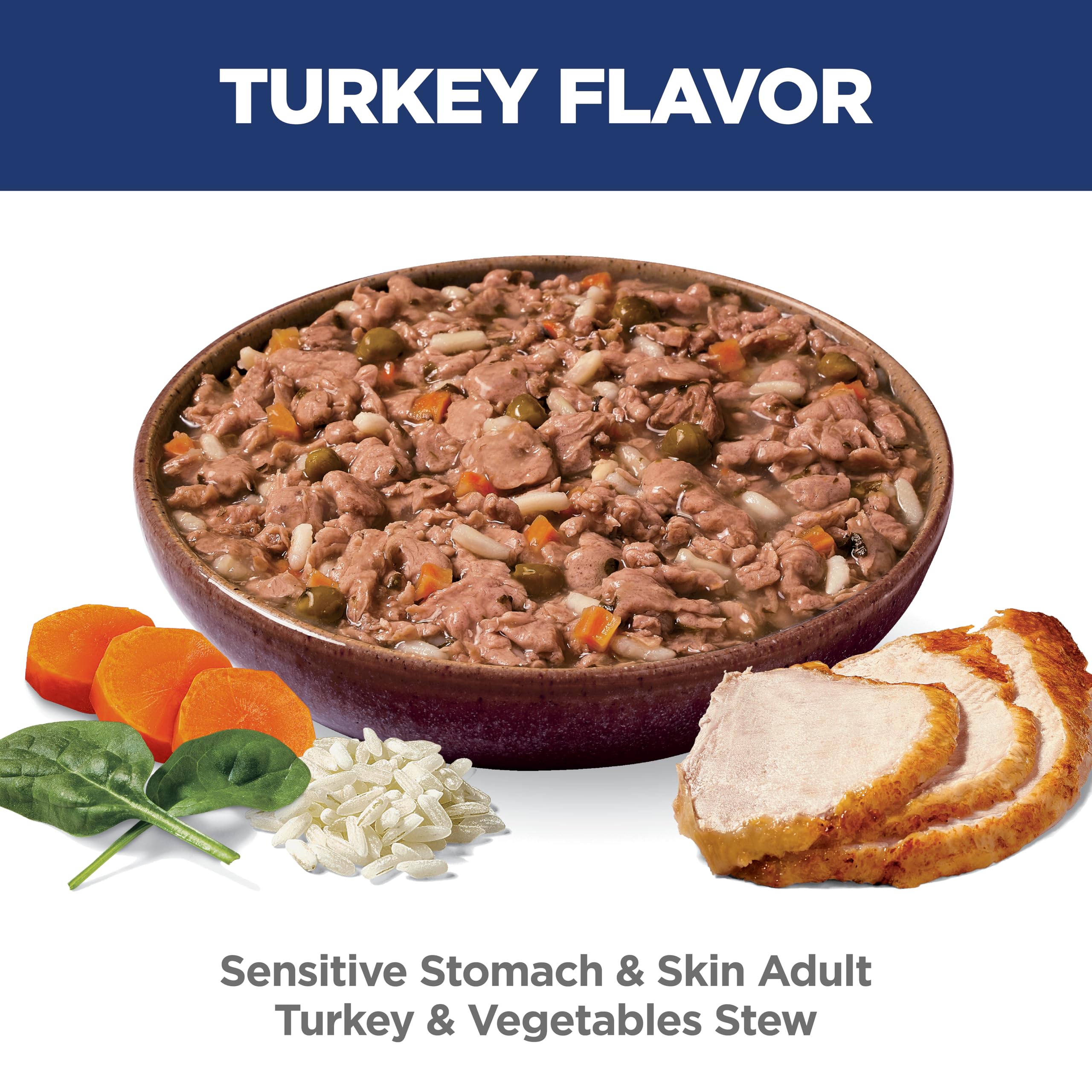 Hill's Science Diet served in bowl highlighting tender turkey appeal