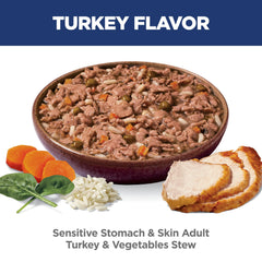 Hill's Science Diet served in bowl highlighting tender turkey appeal